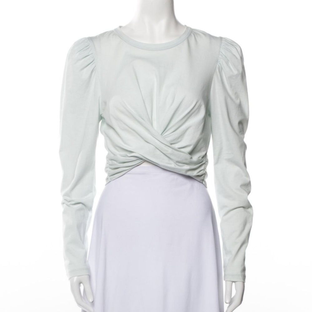 A.L.C. Crop Top with Sash Tie in back